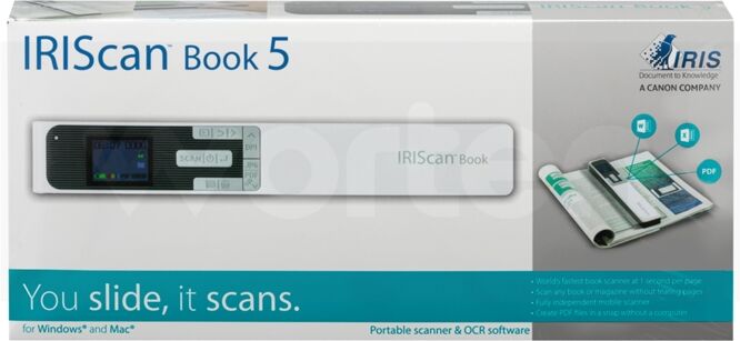 IRIS Escáner Portátil IRIScan Book-5 Blanco IRIS Escáner Portátil IRIScan Book-5 Blanco