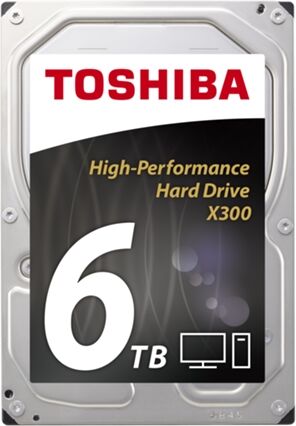 Toshiba Disco HDD Interno TOSHIBA X300 Bulk (6 TB - SATA - 7200 RPM) Toshiba Disco HDD Interno TOSHIBA X300 Bulk (6 TB - SATA - 7200 RPM)