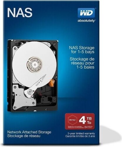 Western Digital Disco HDD Interno WESTERN DIGITAL Red Network (4 TB - SATA - 5400 RPM) Western Digital Disco HDD Interno WESTERN DIGITAL Red Network (4 TB - SATA - 5400 RPM)