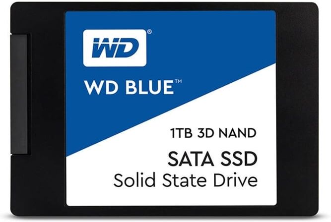 Western Digital Disco SSD Interno WESTERN DIGITAL Blue Sata 3D Nand (1 TB - SATA - 560 MB/s) Western Digital Disco SSD Interno WESTERN DIGITAL Blue Sata 3D Nand (1 TB - SATA - 560 MB/s)