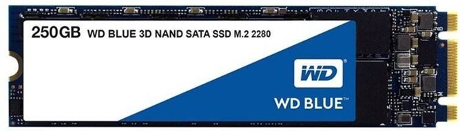 Western Digital Disco SSD Interno WESTERN DIGITAL Blue 3D NAND SATA 250GB (250 GB - M.2 - 550 MB/s)