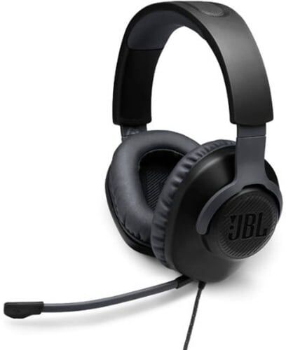 JBL Auriculares Gaming con cable JBL Quantum 100 (Over Ear - Micrófono - Negro) JBL Auriculares Gaming con cable JBL Quantum 100 (Over Ear - Micrófono - Negro)