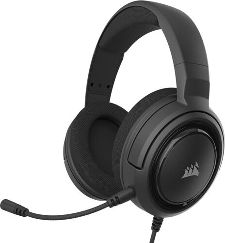 Corsair Auriculares Gaming CORSAIR HS45 Surround (Con Cable - con Micrófono - Negro)