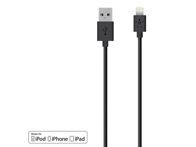 Belkin Cable BELKIN CABELF8J023BT04 (iPad - USB - Lightning)