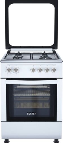 BECKEN Cocina BECKEN BMS4508 WH B/P (64 L - Eléctrico e Gas Butano-Propano - Blanco) BECKEN Cocina BECKEN BMS4508 WH B/P (64 L - Eléctrico e Gas Butano-Propano - Blanco)