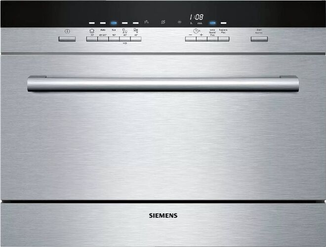 Siemens Lavavajillas SIEMENS SK75M522EU (6 Cubiertos - 59.5 cm - Inox) Siemens Lavavajillas SIEMENS SK75M522EU (6 Cubiertos - 59.5 cm - Inox)