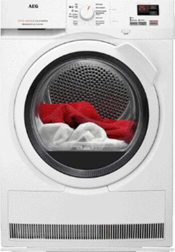 AEG Secadora AEG T8DBK861 (8 kg - Bomba de Calor - Blanco)