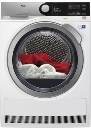 AEG Secadora AEG T8DEE862 (8 kg - Bomba de Calor - Blanco) AEG Secadora AEG T8DEE862 (8 kg - Bomba de Calor - Blanco)