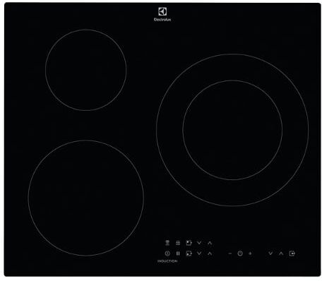Electrolux Placa de Inducción ELECTROLUX EIT60336CK (Eléctrica - 59 cm - Negro) Electrolux Placa de Inducción ELECTROLUX EIT60336CK (Eléctrica - 59 cm - Negro)