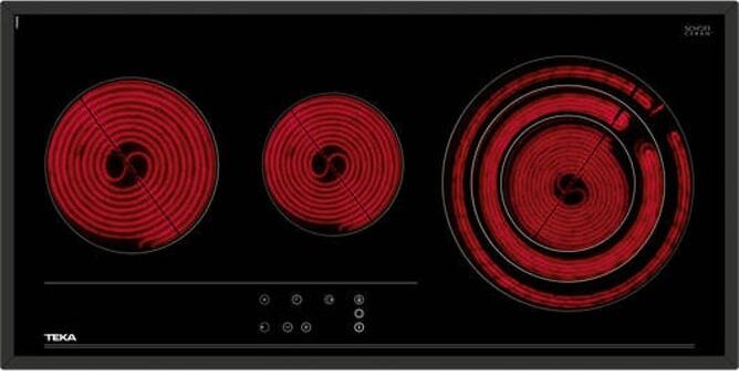 TEKA Placa de Vitrocerámica TEKA TRC 83631 TCS (Eléctrica - 80 cm - Negro) TEKA Placa de Vitrocerámica TEKA TRC 83631 TCS (Eléctrica - 80 cm - Negro)