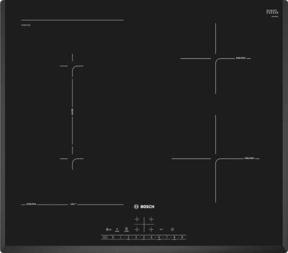 Bosch Placa de Inducción BOSCH PVS651FC5E (Eléctrica - 59.2 cm - Negro) Bosch Placa de Inducción BOSCH PVS651FC5E (Eléctrica - 59.2 cm - Negro)