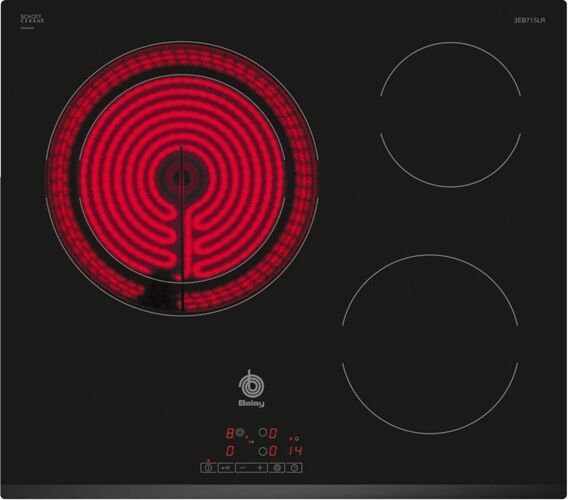Balay Placa de Vitrocerámica BALAY 3EB715LR (Caja Abierta - Eléctrica - 59.2 cm - Negro) Balay Placa de Vitrocerámica BALAY 3EB715LR (Caja Abierta - Eléctrica - 59.2 cm - Negro)