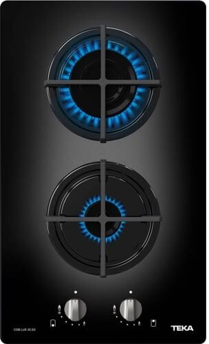TEKA Placa de Gas TEKA CGB LUX 30 2G A (Gas Natural - 30 cm - Negro) TEKA Placa de Gas TEKA CGB LUX 30 2G A (Gas Natural - 30 cm - Negro)