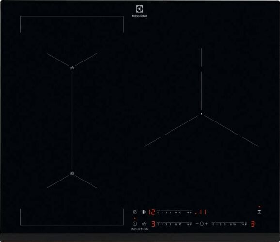 Electrolux Placa de Inducción ELECTROLUX EIS62341 (Eléctrica - 59 cm - Negro) Electrolux Placa de Inducción ELECTROLUX EIS62341 (Eléctrica - 59 cm - Negro)