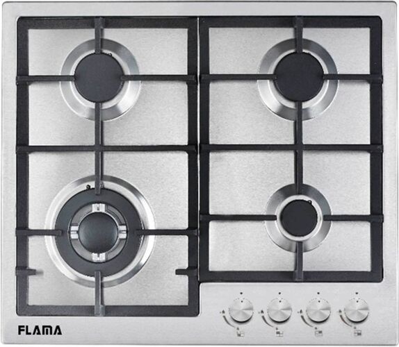 FLAMA Placa de Gas FLAMA 9006FL (Gas Natural - 60 cm - Inox) FLAMA Placa de Gas FLAMA 9006FL (Gas Natural - 60 cm - Inox)