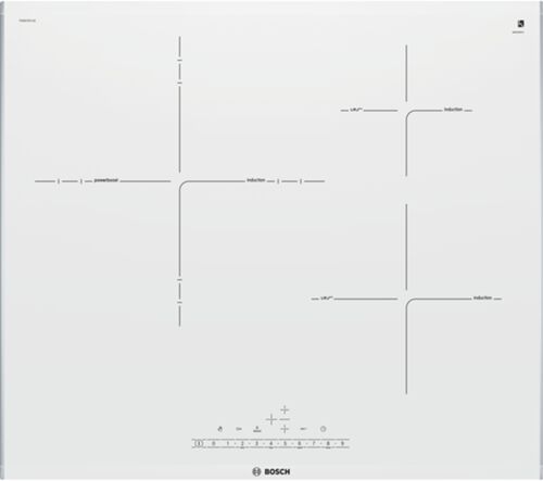 Bosch Placa de Inducción BOSCH PID672FC1E (Eléctrica - 60 cm - Blanco) Bosch Placa de Inducción BOSCH PID672FC1E (Eléctrica - 60 cm - Blanco)