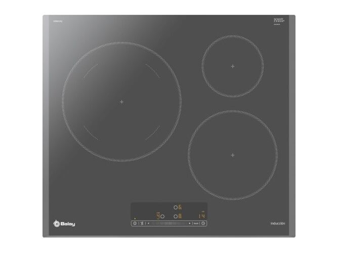 Balay Placa de Inducción BALAY 3EB865AQ (Eléctrica - 59.2 cm - Gris)