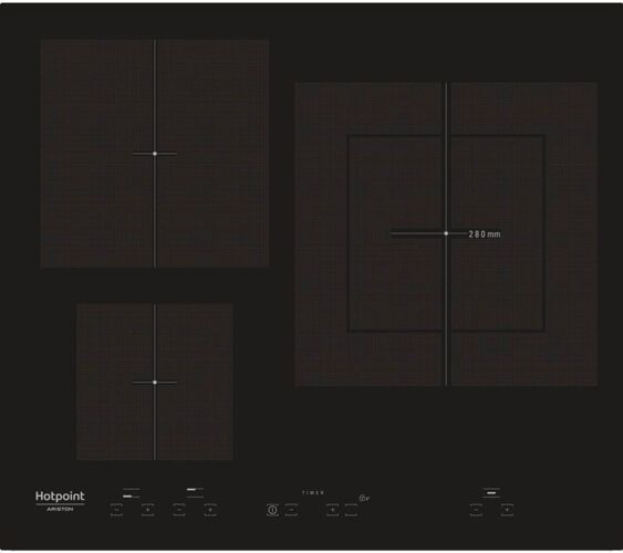 Ariston Placa de Inducción HOTPOINT KID 630 L C (Eléctrica - 58 cm - Negro) Ariston Placa de Inducción HOTPOINT KID 630 L C (Eléctrica - 58 cm - Negro)