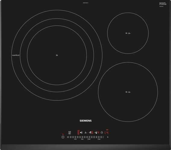 Siemens Placa de Inducción SIEMENS EH651FDC1E (Eléctrica - 59.2 cm - Negro)