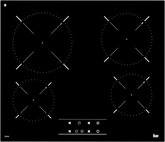 TEKA Placa Flex de Vitrocerámica TEKA TZ 6415 (Eléctrica - 60 cm - Negro) TEKA Placa Flex de Vitrocerámica TEKA TZ 6415 (Eléctrica - 60 cm - Negro)