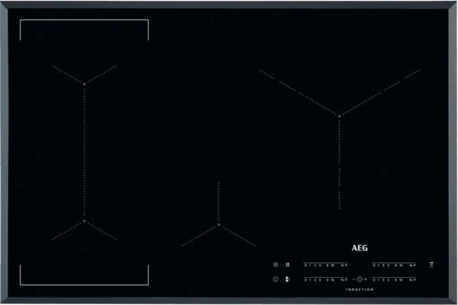 AEG Placa Flex de Inducción AEG IKE84445FB (Eléctrica - 78 cm - Negro) AEG Placa Flex de Inducción AEG IKE84445FB (Eléctrica - 78 cm - Negro)