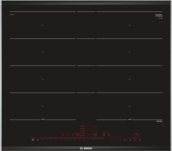 Bosch Placa Flex de Inducción BOSCH PXY675DC1E (Eléctrica - 60.6 cm - Negro) Bosch Placa Flex de Inducción BOSCH PXY675DC1E (Eléctrica - 60.6 cm - Negro)