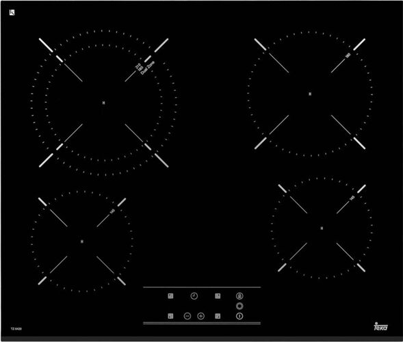 TEKA Placa de Vitrocerámica TEKA TZ 6420 (Eléctrica - 60 cm - Negro) TEKA Placa de Vitrocerámica TEKA TZ 6420 (Eléctrica - 60 cm - Negro)