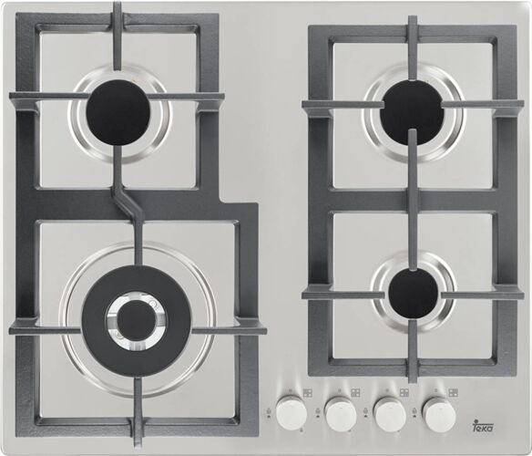 TEKA Placa de Gas TEKA EFX 60 4G AI AL DR (Gas Butano-propano - 60 cm - Inox) TEKA Placa de Gas TEKA EFX 60 4G AI AL DR (Gas Butano-propano - 60 cm - Inox)