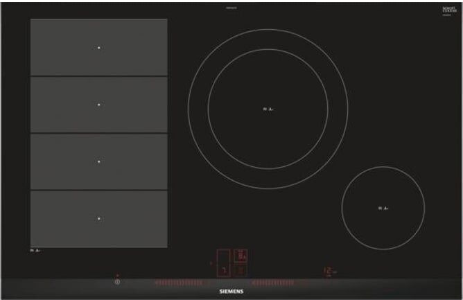 Siemens Placa Flex de Inducción SIEMENS EX875LEC1E (Eléctrica - 81.2 cm - Negro ) Siemens Placa Flex de Inducción SIEMENS EX875LEC1E (Eléctrica - 81.2 cm - Negro )
