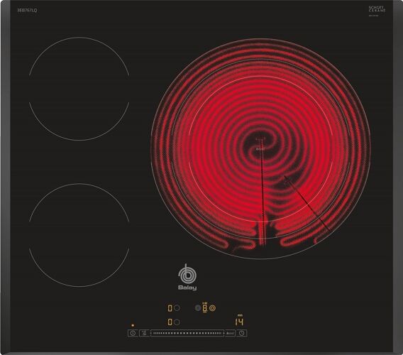 Balay Placa de Vitrocerámica BALAY 3EB767LQ (Eléctrica - 59.2 cm - Negro) Balay Placa de Vitrocerámica BALAY 3EB767LQ (Eléctrica - 59.2 cm - Negro)
