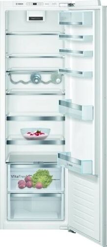 Bosch Frigorífico 1 puerta Integrable BOSCH KIR81AFE0 (Circulación dinámica - 177 cm - 319 L - Blanco)