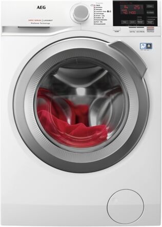 AEG Lavadora AEG L6FBG844 (8 kg - 1400 rpm - Blanco)