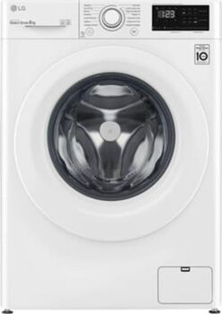 LG Lavadora LG F4WV3008N3W (8 kg - 1400 rpm - Blanco) LG Lavadora LG F4WV3008N3W (8 kg - 1400 rpm - Blanco)