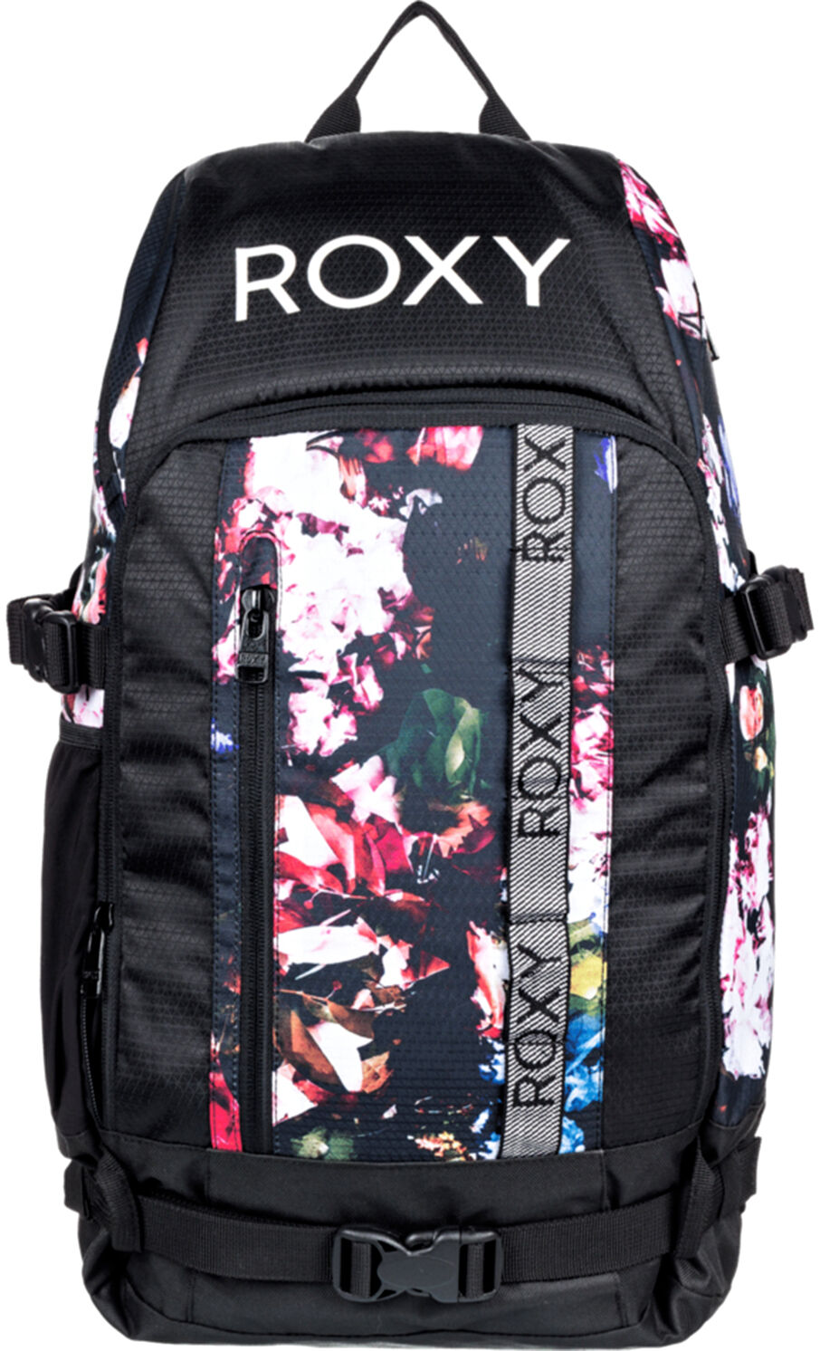 Roxy TRIBUTE BACKPACK TRUE BLACK BLOOMING PARTY One Size