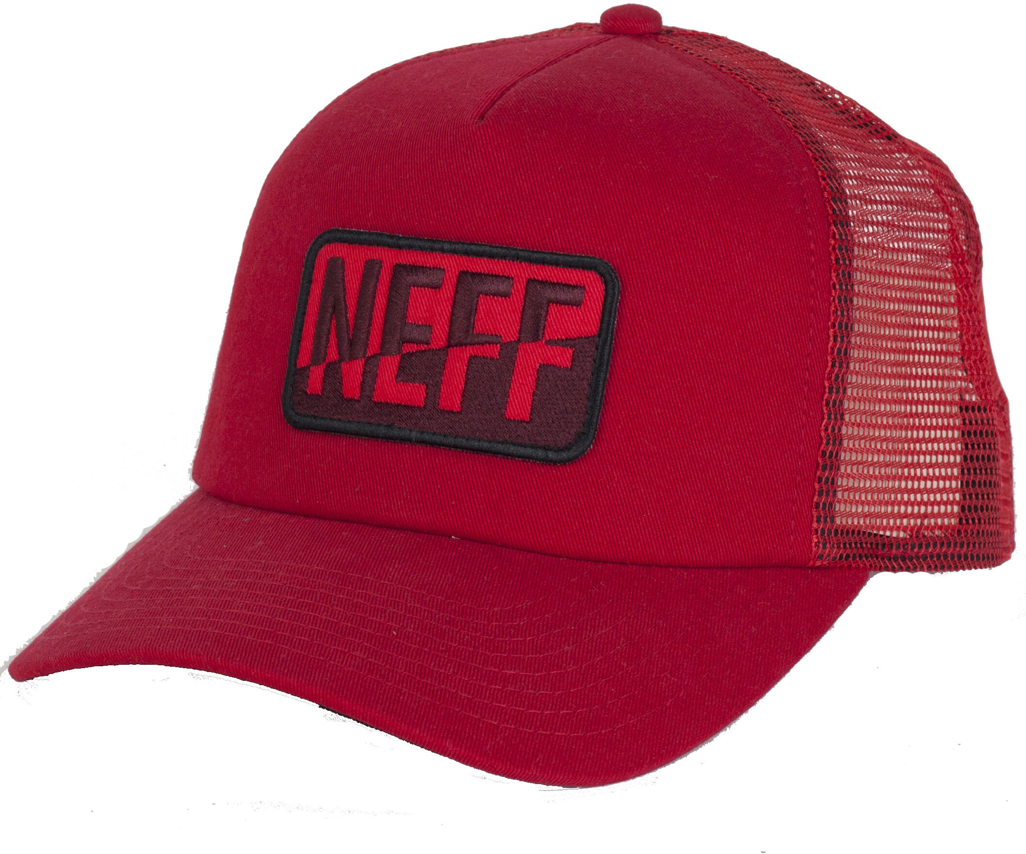 NEFF SHIELD TRUCKER RED One Size