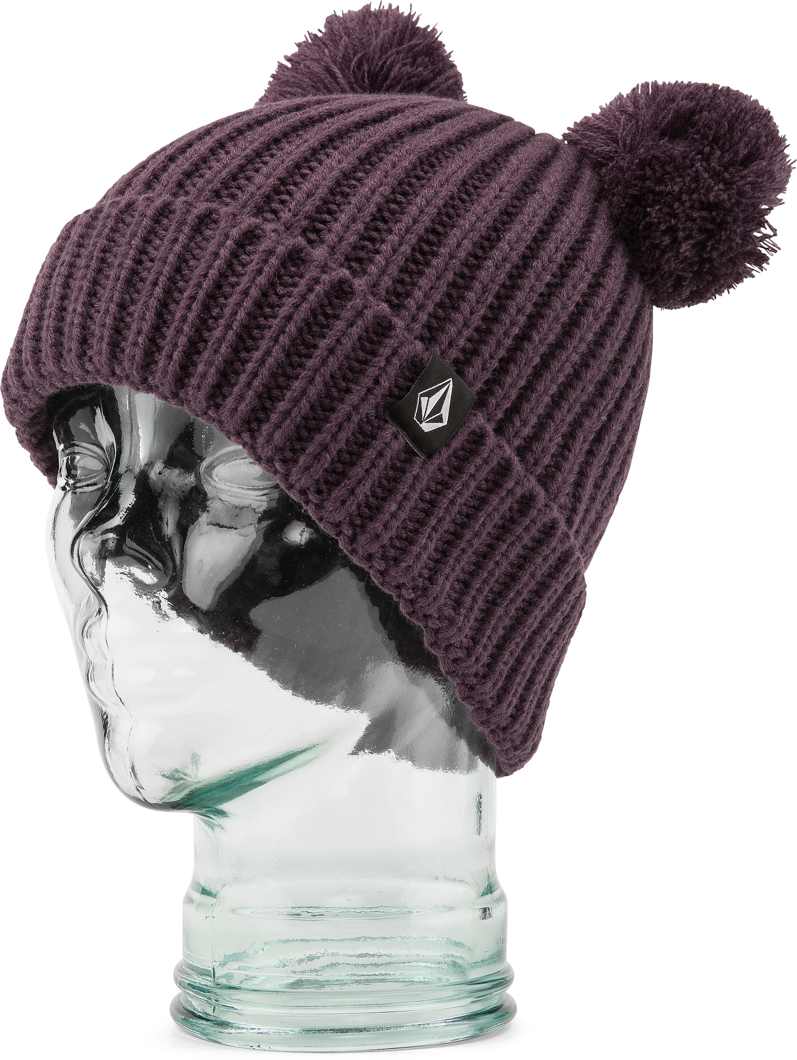 Volcom SHREDDY TEDDY BEANIE YOUTH BLACKBERRY One Size