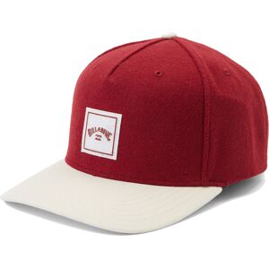 Billabong STACKED UP SNAPBACK HAT OXBLOOD One Size