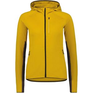 MONS ROYALE WMN APPROACH MERINO GRIDLOCK HOOD TURMERIC XS