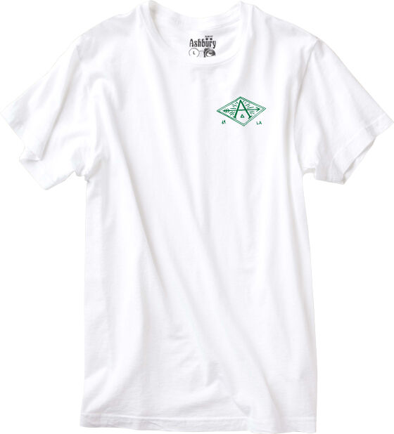 ASHBURY T SHIRT TEE PEE WHITE S