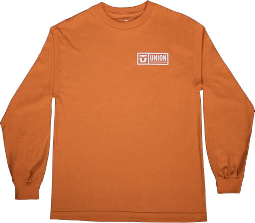 UNION CLASSIC LONG SLEEVE ORANGE L