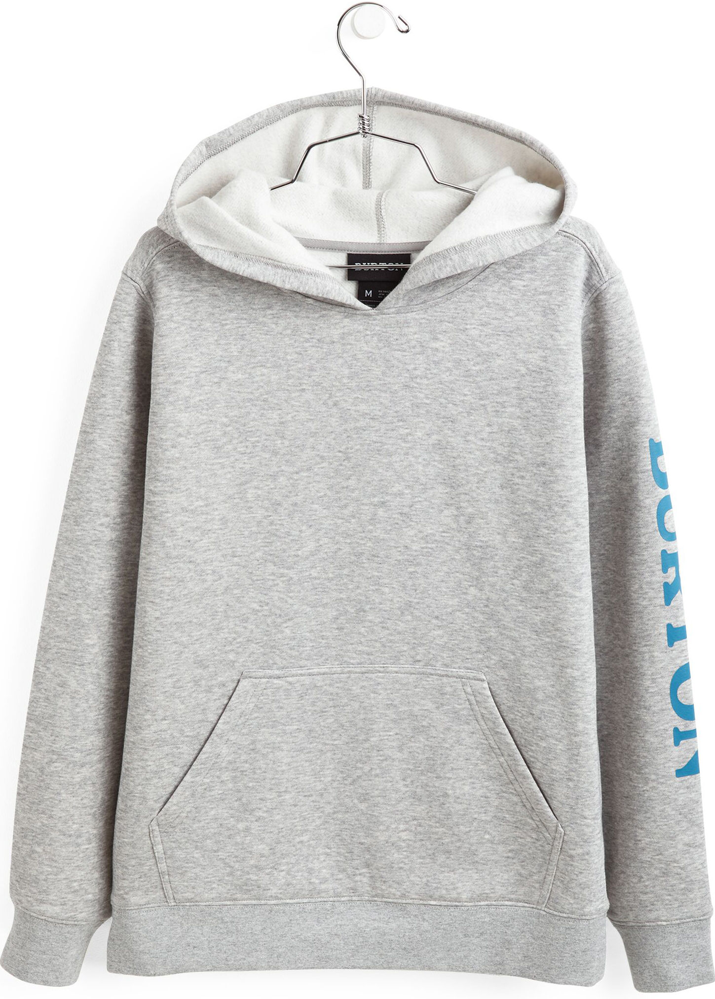 Burton ELITE PULLOVER HOODIE GRAY HEATHER M