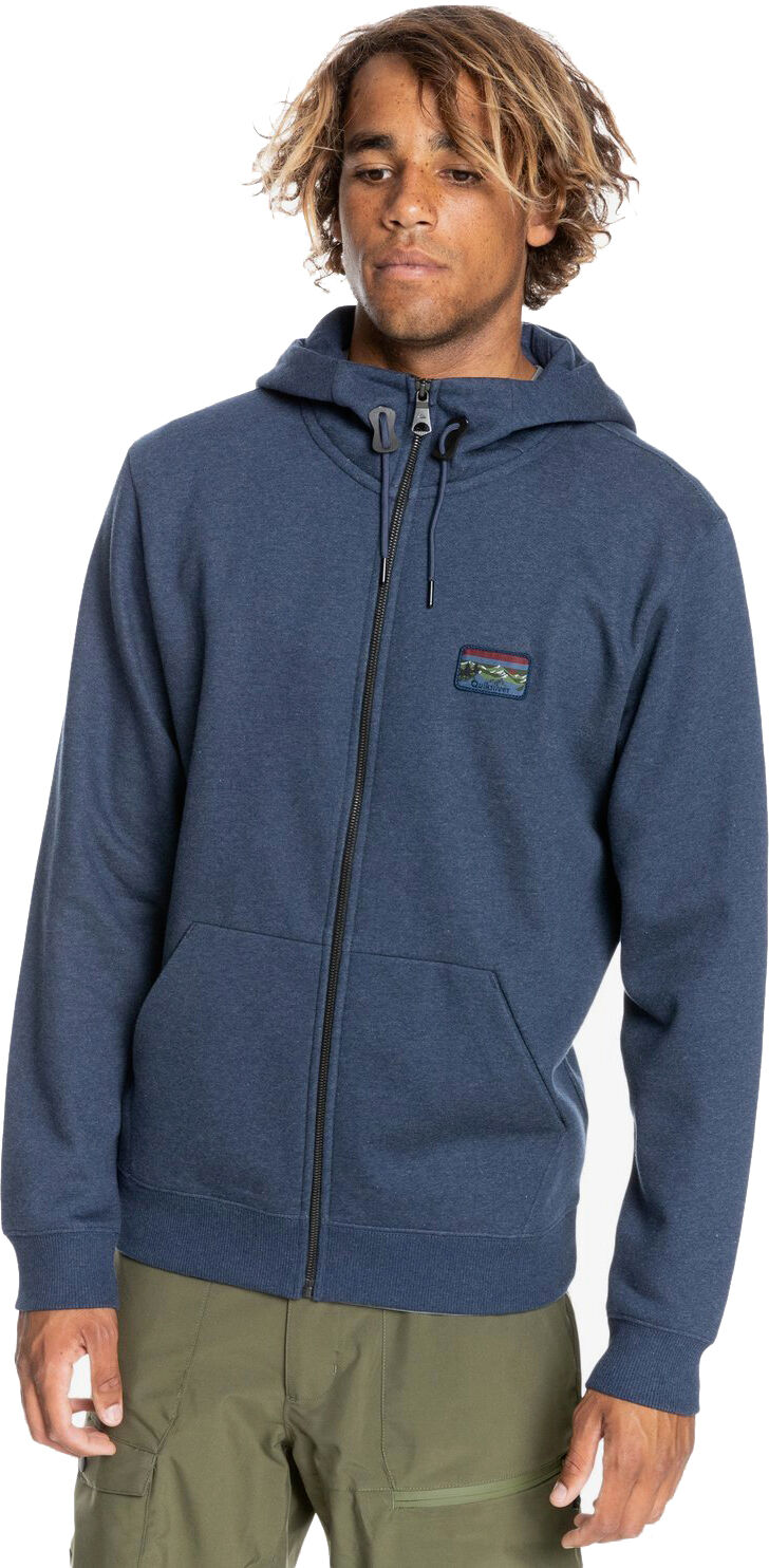 Quiksilver BIG LOGO SNOW FULL ZIP INSIGNIA BLUE S