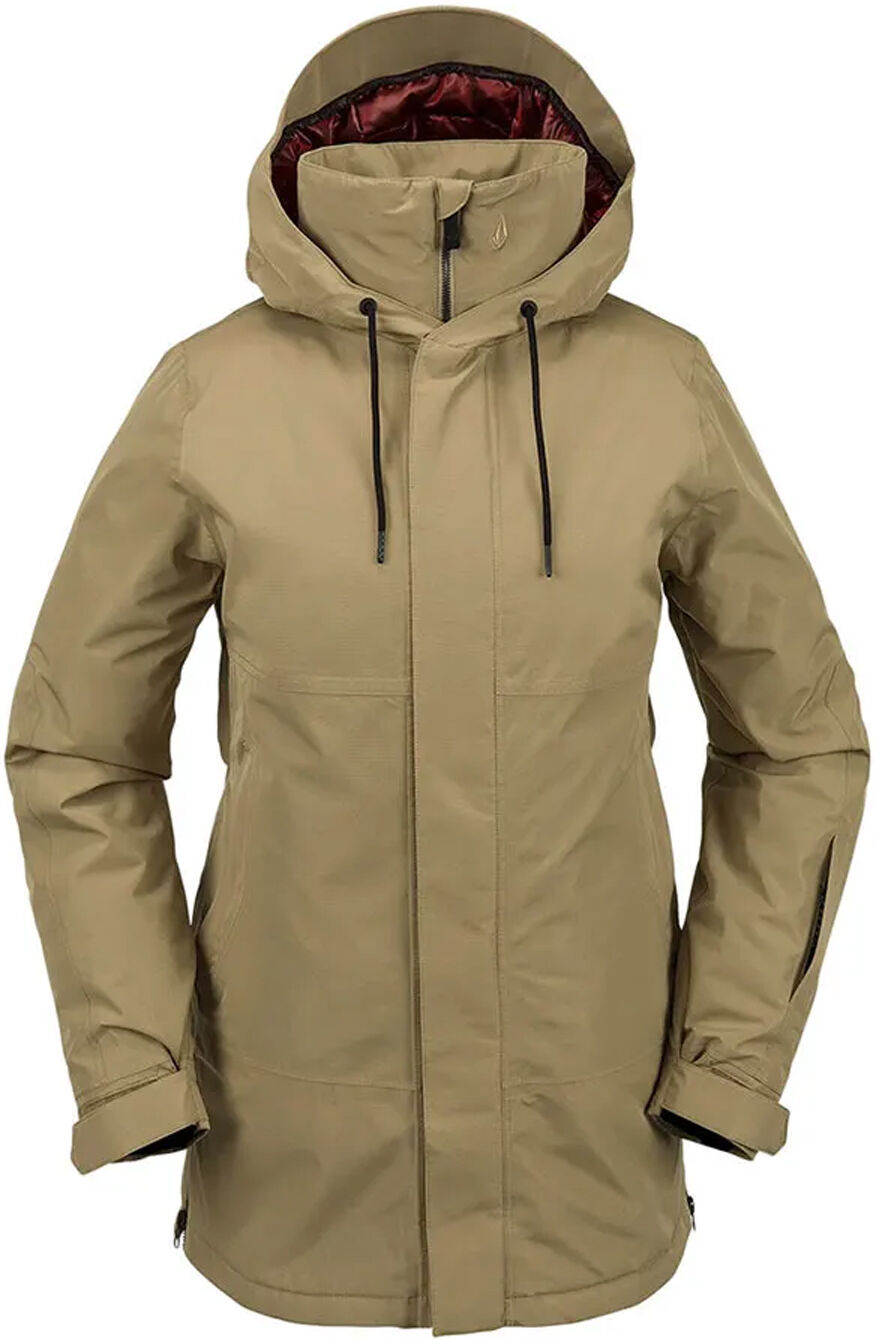 Volcom PAXSON 2L TDS INF PARKA DARK KHAKI M