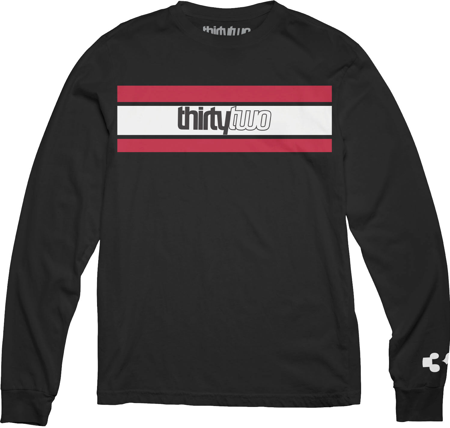 THIRTYTWO ZEB DOUBLE LONG SLEEVE BLACK M