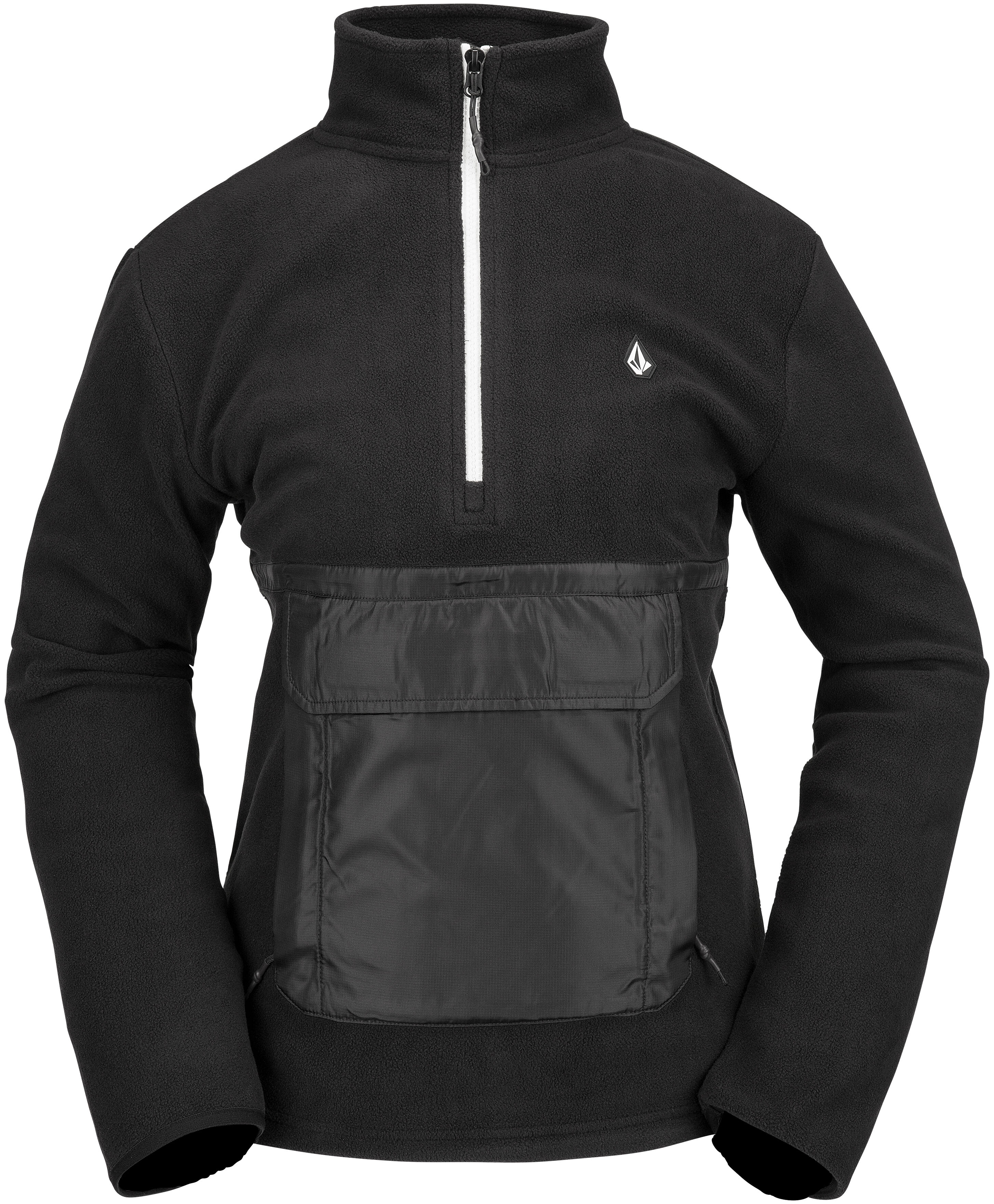 Volcom POLAR FLEECE HALF ZIP BLACK M