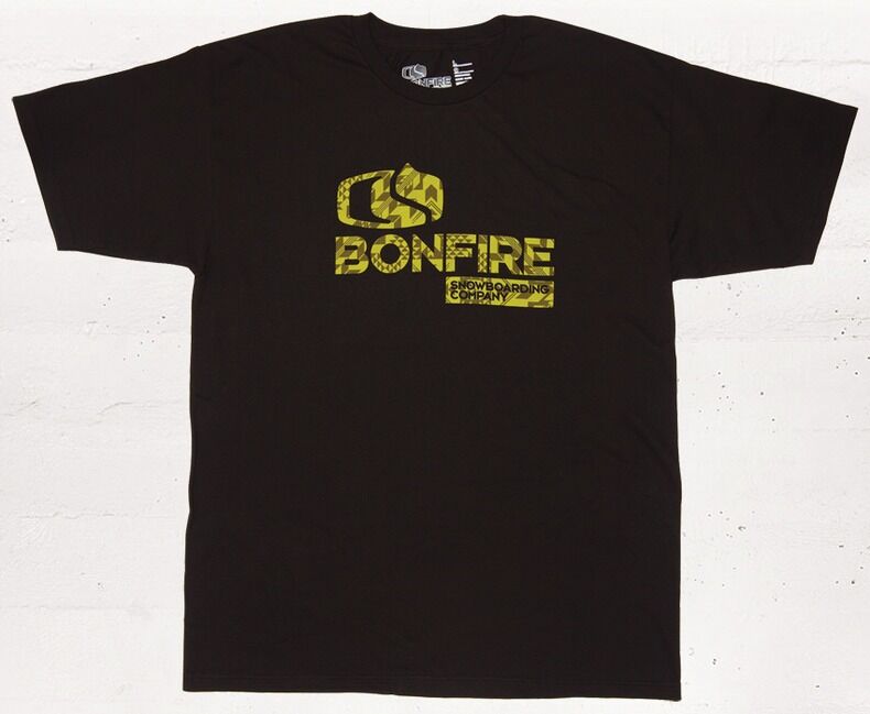 Bonfire T-SHIRT ARROW 10-BLACK S