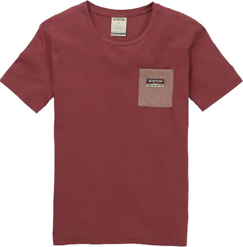 Burton BEL MAR VNECK POCKET SS ROSE BROWN S