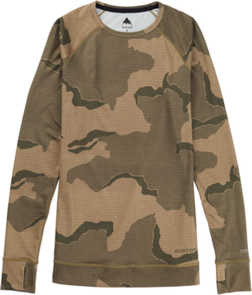 Burton LIGHTWEIGHT X BASE LAYER CREW WMN BARREN CAMO S