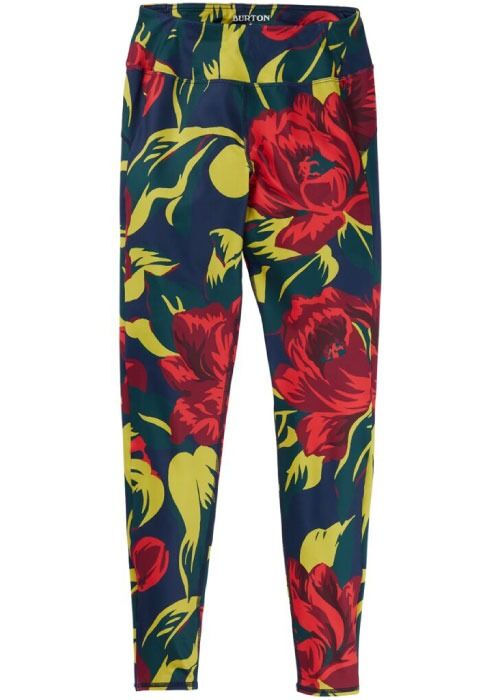 Burton MULTIPATH LEGGING HIBISCUS PINK FLORAL S