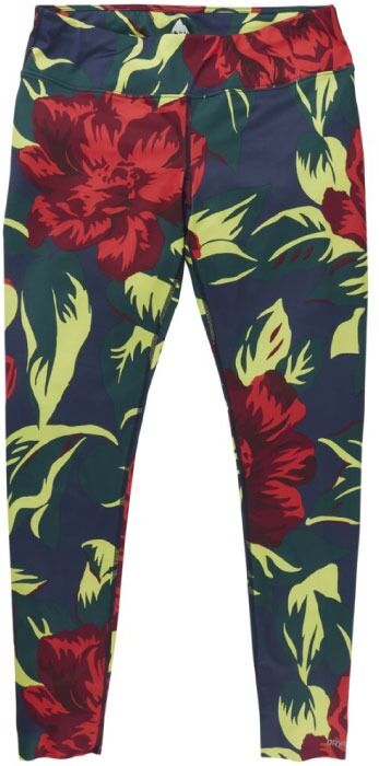 Burton MIDWEIGHT BASE LAYER PANT WMN HIBISCUS PINK FLORAL S